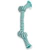 Mammoth Pet Products - Extra Fresh 2 Knot Bone - Green/White- 9 Inch