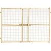 Midwest Homes For Pets - Wood/Wire Mesh Pet Gate - Natural- 32 H X 29-50 W