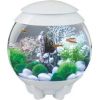 Oase Living Water - Biorb Halo 15 Mcr Aquarium - White- 4 Gallon/15 Liter