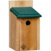 Welliver Outdoors - Chickadee House Cedar - Natural/Green- 10.5X5.4X6.5X 