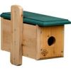Welliver Outdoors - Bluebird House Cedar Horizontal - Natural/Green- 6.5X5.5X13 