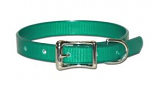 Leather Brothers - 1/2" Regular Sunglo Collar - Green - 14" Length