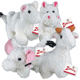 Zanies - Fleecy Friend Toy Hippo - 6Inch