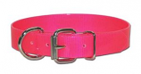 Leather Brothers - 1" Dee-In-Front SunGlo Collar - Pink - 25" Length