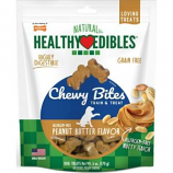 Tfh Publications/Nylabone - Healthy Edibles Chewy Bites - Peanut Butter - 6 oz