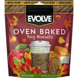Triumph Pet Industries - Evolve Oven Baked Dog Biscuits - Apple Latte - 12 oz