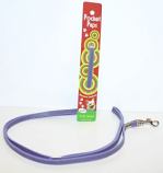 Leather Brothers - 4 Ft Pocket Pup Lead - Lavender