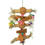 Prevue Pet Products - Bodacious Bites Bamboo Shoots Toy - Multi - 18X34 Inch