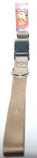 Leather Brothers - 1" Kwik Klip Adjustable Collar - 18-26" Length - Honey Sand