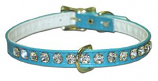 Leather Brothers - 3/8" Majestic Jewel Center Dee Collar - Turquoise - 16" Length