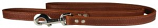 Leather Brothers - 3/4" X 4' Luxe Leather Lead - Tobacco