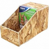 Ware Mfg - Bird/Small Animal - Critterware Wood Nesting Box - Natural - Small/9X16.5X9.