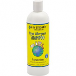 Earthwhile Endeavors - Earthbath Hypoallergenic Tearless Shampoo - Fragrance Free - 16 oz