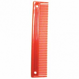 Imported Horse Supply - Animal Comb - Red - 9 Inch