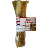 Best Buy Bones - Usa Beef Backstrap Dog Chew Treat - Natural - 7 Inch