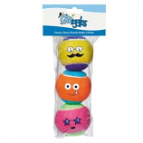 Griggles -  Funny Faces Tennis Balls 3-Packs
