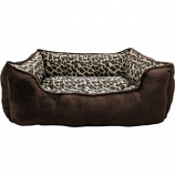 Ethical Fashion - Seasonal - Sleep Zone Cheetah Step In Bed - Cheetah - 18 Inch