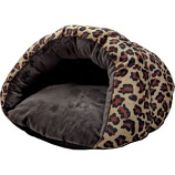 Ethical Fashion - Seasonal - Sleep Zone Cheetah Cuddle Cave - Cheetah - 22 Inch
