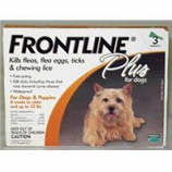 F.C.E. - Frontline Plus Dog -  1 - 22  Lb / 3 Pk