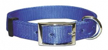 Leather Brothers - 1"  Dee-In-Front Bravo Nylon Collar - Blue - 19" Length