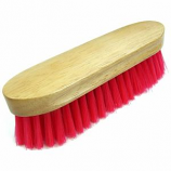 Imported Horse Supply -Bedford Brush - Red - 9x2.5 Inch