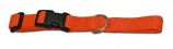 Leather Brothers - 5/8" Kwik Klip Adjustable Collar - 10-14" Length - Neon Orange