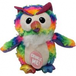 Snugarooz - Snugz Hootie The Owl - Rainbow - 10 Inch