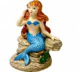 Blue Ribbon Pet Products - Exotic Environments Poised Mermaid - 2X1.5X2.5 Inch