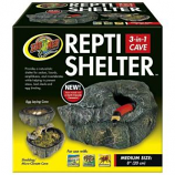 Zoo Med - Repti Shelter 3-In-1 Cave - Brown - Large
