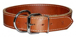 Leather Brothers - 1.5" Dee-In-Front  2-Ply Latigo Collar -Brown - 28" Length
