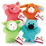 Zanies - Cuddly Berber Baby Bunny - 8Inch - Orange