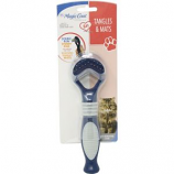 Four Paws Products - Mat - Removing Comb For Cat - Blue