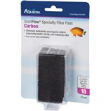 Aqueon Products-Supplies - Aqueon Specialty Filter Pad - Carbon - Black - 10