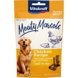 Vitakraft Pet - Meaty Morsels Dog Treat - Chicken/Sweet P - 4.2 Oz