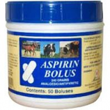 Merrick's Animal Health - Aspirin Bolus - Red - 50 Count