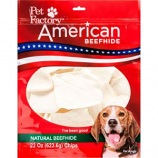 Pet Factory - American Beefhide Chips - Natural - 22 oz