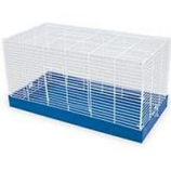 Ware Mfg - Bird/Small Animal -Ware Pet Chew Proof Critter Cage - Blue/White - 25 Inch
