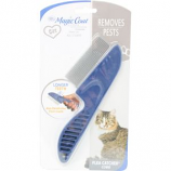 Four Paws Products - Long Tooth Flea Catcher Comb For Cat - Blue