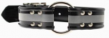 Leather Brothers - 1.5" Reflective SunGlo Wide Collars - Black - 27" Length