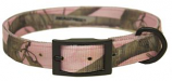 Leather Brothers - 1" Regular 2-Ply Nylon Realtree Collar - Pink - 27" Length