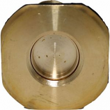 Tuff Stuff Products - Brass Drain & Plug - Brass - 3/4 Inch