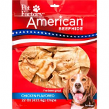 Pet Factory - American Beefhide Chips - Chicken - 22 oz