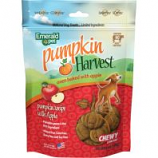 Emerald Pet Products - Pumpkin Harvest Chewy Dog Treats - Pumpkin/Apple - 6 Oz