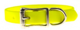 Leather Brothers - 1/2" Regular Zeta Collar - Neon Yellow - 14" Length
