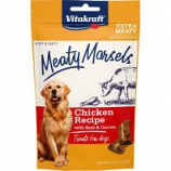 Vitakraft Pet - Meaty Morsels Dog Treat - Beef/Carrot - 4.2 Oz