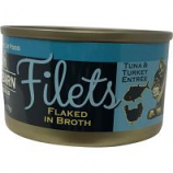 Redbarn Pet Products-Food -Cat Filet Canned Cat Food - Tuna/Turkey - 2.8 Oz