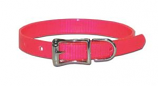 Leather Brothers - 1/2" Regular Sunglo Collar - Pink - 14" Length
