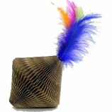 Ware Mfg - Dog/Cat - Feather Top Corrugate Toy