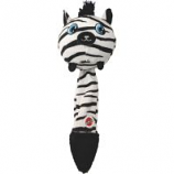 Ethical Dog -Squish & Squeak Zebra - Assorted - 10 Inch