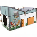 Ware Mfg - Dog/Cat - Contemporary Kitty Carboard House